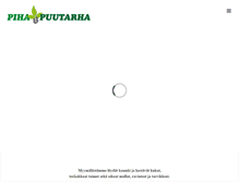 Tablet Screenshot of pihajapuutarha.fi